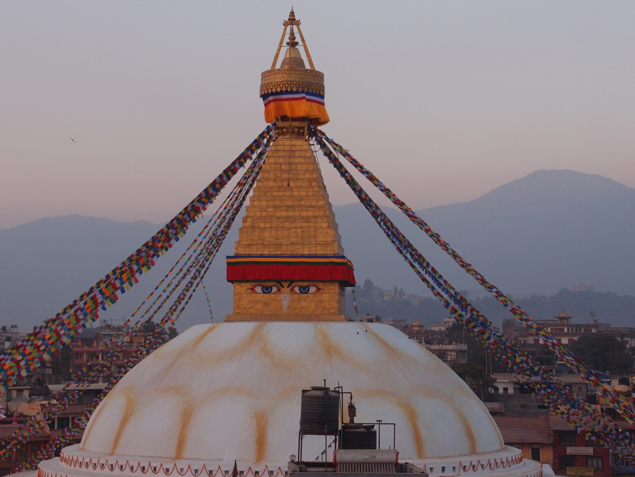 2018-01-20 17 Uhr - Namo Buddha Rooftop (Foto) 